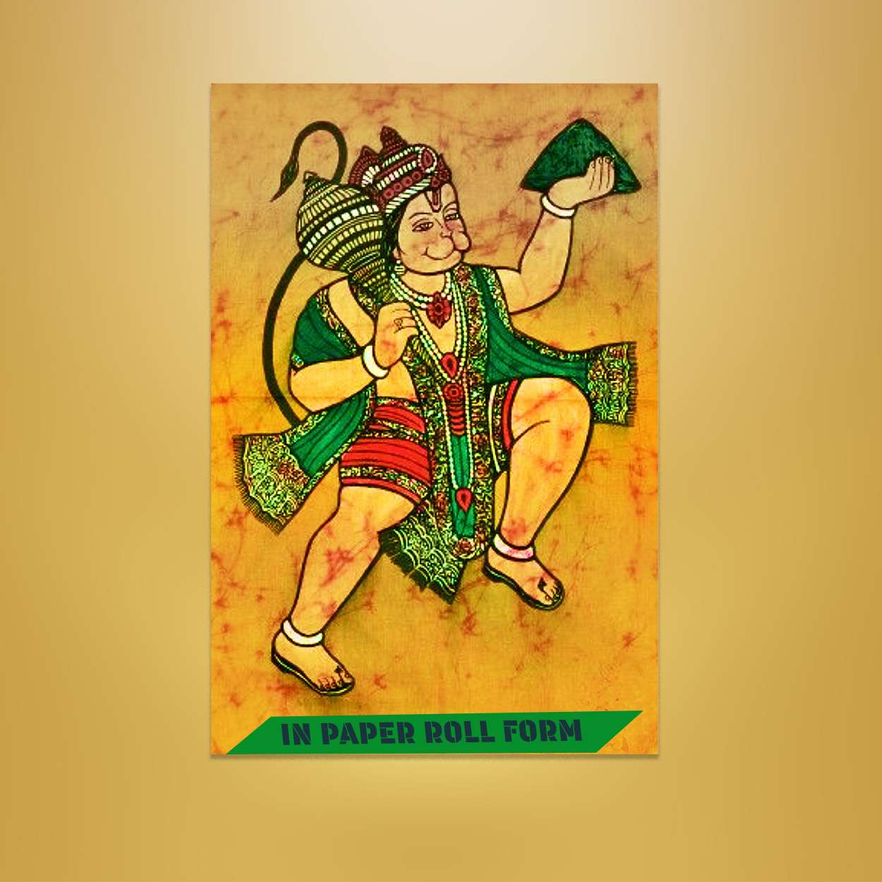 jai bajrang bali photo art(CD-125) available with frame or without frame in  Art Paper – Graphic Artist_ Video Creator