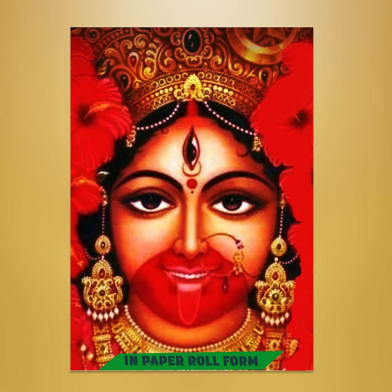 jai maa kali photo art(CD-152) available with frame or without frame in Art  Paper – Graphic Artist_ Video Creator